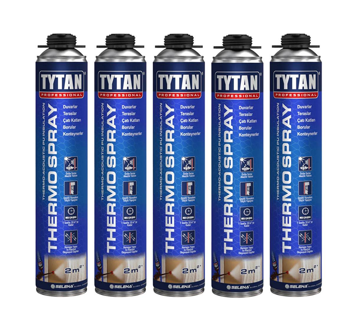 Tytan Professional Thermospray Tüp 5'li